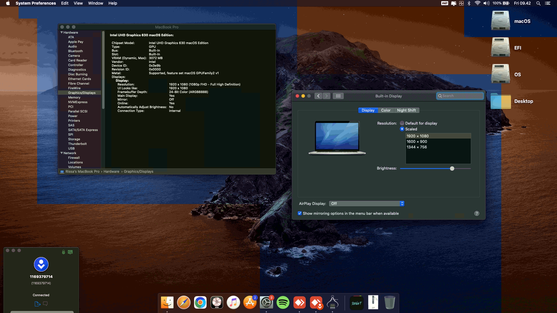 Asus TUF Gaming FX505GD I7T01T [CoffeeLake   Intel UHD 630 + I2C]   OpenCore 5
